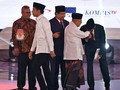 Survei Puskaptis: Prabowo Unggul Tipis dari Jokowi