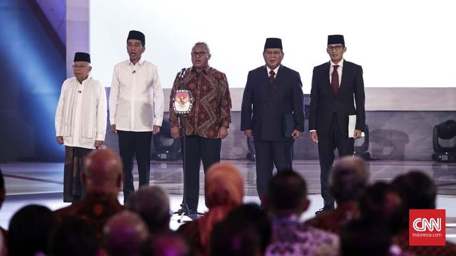 Mengingat Janji Tim Jokowi Tak Serang Prabowo di Debat Capres