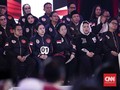 Keakraban Yenny Wahid-Megawati dalam Debat Perdana Pilpres