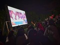 Pendukung Saling Sorak Saat Nobar di Luar Area Debat Capres