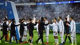 Juventus vs AC Milan bertemu pada Piala Super Italia 2018 yang berlangsung di Stadion King Abdullah Sports City, Jeddah, Arab Saudi, Kamis (16/1) dini hari WIB. (REUTERS/Waleed Ali)
