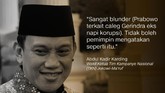 Wakil Ketua Tim Kampanye Nasional (TKN) Jokowi-Ma'ruf, Abdul Kadir Karding.