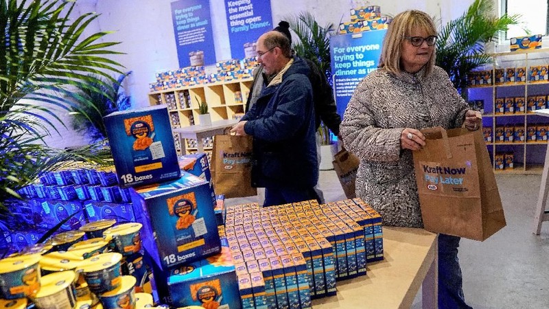 Kraft membuka toko bahan makanan gratis 