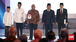 Debat Pilpres: Jokowi dan Prabowo Diprediksi Enggak 'Ngegas'
