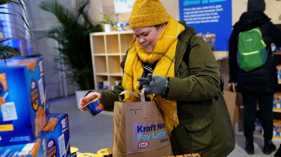 Kraft membuka toko bahan makanan gratis 