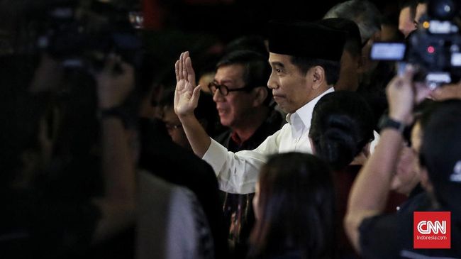 Jokowi Hadiri Deklarasi Dukungan Alumni SMA se-Jakarta
