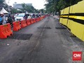 Jalan Raya Gubeng Surabaya Kembali Alami Retakan