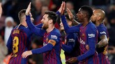 Barcelona terancam didiskualifikasi dari Copa del Rey setelah dituding Levante menggunakan pemain tidak sah di leg pertama, yakni Juan 'Chumi' Brandariz. (REUTERS/Albert Gea)