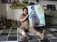 Berkaki Palsu, Pria Irak ini Bertaruh Nyawa Jinakkan Ranjau