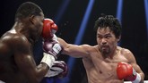 Dalam setiap rondenya pukulan yang dilepaskan Adrien Broner (kiri) tercatat tidak lebih dari delapan. Bahkan di rone terakhir atau ronde ke-12 Broner hanya bisa melepaskan satu pukulan. (Joe Camporeale-USA TODAY Sports)
