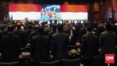 Dalam Kongres Tahunan PSSI 2019 terjadi keputusan yang mengejutkan beberapa pihak, yaitu mundurnya Edy Rahmayadi dari jabatan Ketua Umum PSSI pada Minggu (20/1). (CNN Indonesia/Arby Rahmat Putratama)