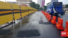 Polda Jatim Tetapkan Tiga Tersangka Amblesnya Jalan Gubeng