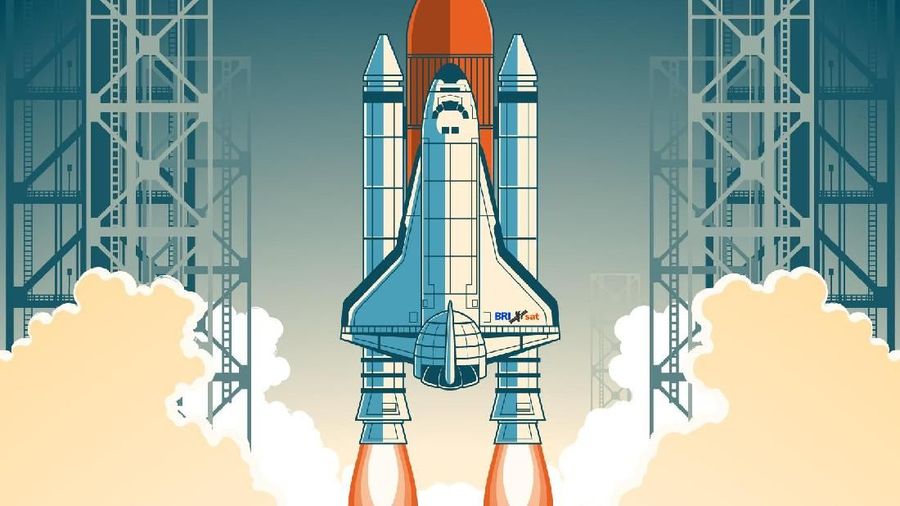 Infografis Detail Satelit BRISat