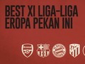 INFOGRAFIS: Best XI Liga-liga Eropa Pekan Ini