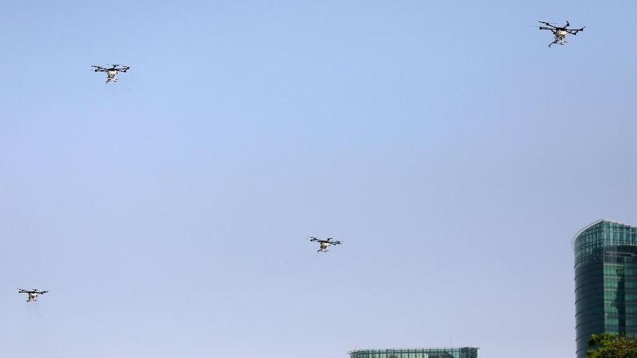 Untuk meminimalisasi polusi udara, Thailand akan mengerahkan drone untuk menurunkan hujan buatan.