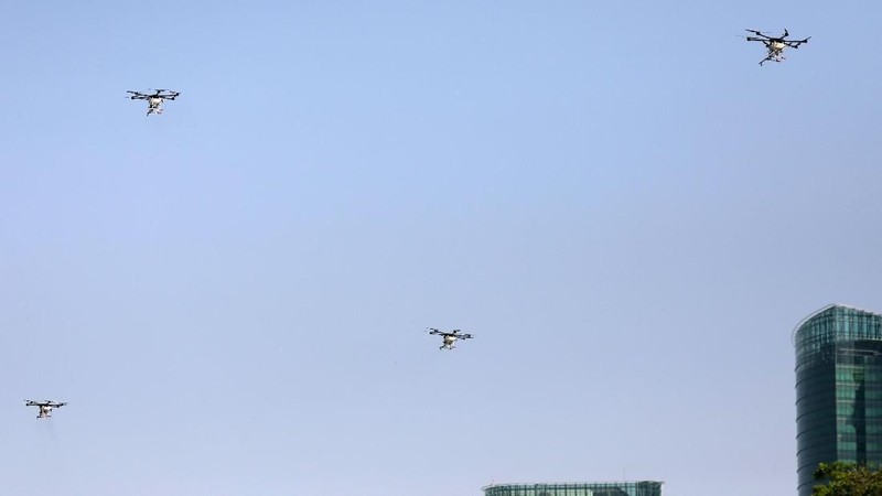 Untuk meminimalisasi polusi udara, Thailand akan mengerahkan drone untuk menurunkan hujan buatan.