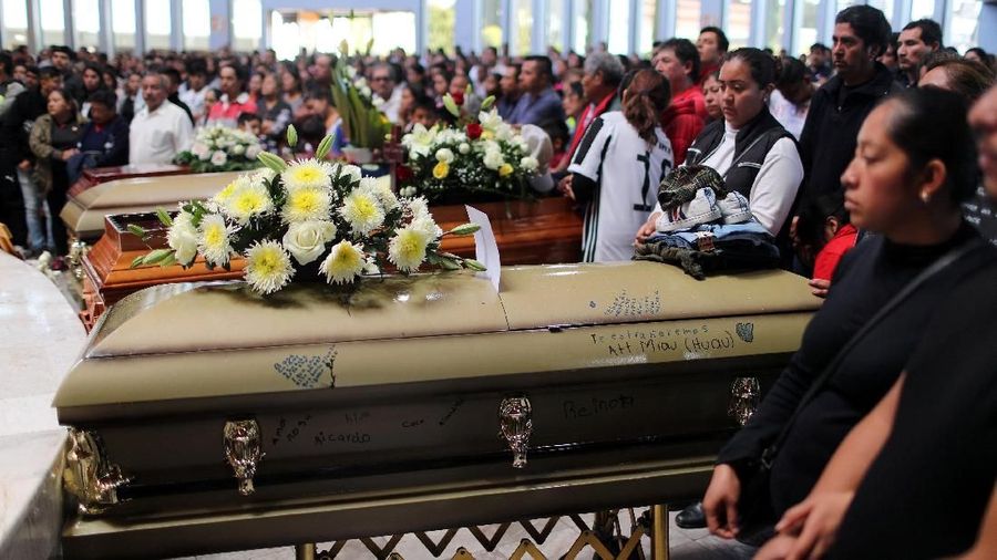 Korban tewas akibat ledakan pipa bahan bakar di Meksiko tengah pekan lalu naik menjadi 91 pada kemarin Senin