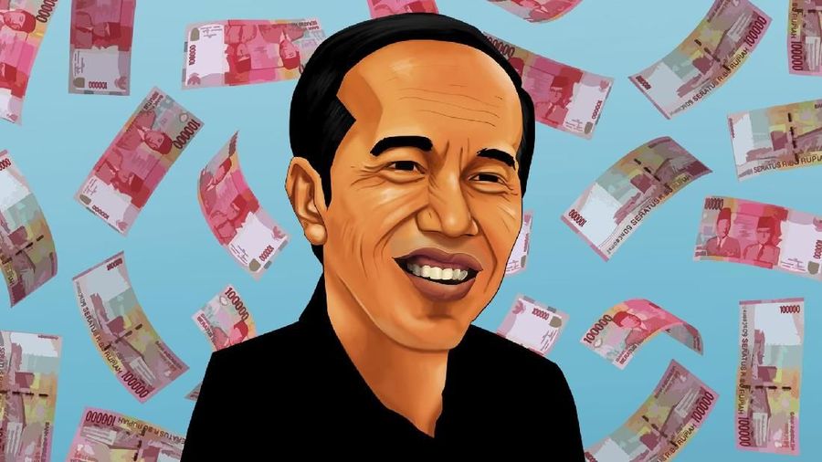 Infografis, Perjalanan utang pemerintah