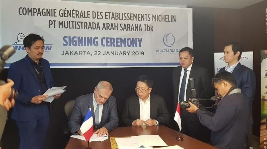 arga saham PT Multistrada Arah Sarana Tbk (MASA) mulai naik pada perdagangan Rabu ini, (13/2/2019).