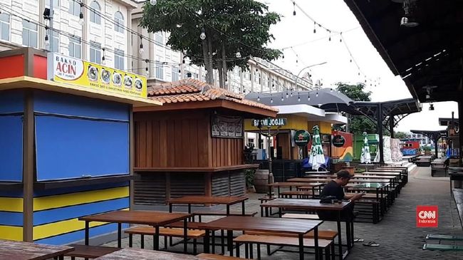 'Nyanyian' Pengakuan Pedagang Food Street di Pulau Reklamasi