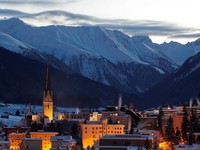 Mengintip Tokoh-tokoh Kelas Berat Dunia di Resor Mewah Davos