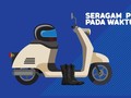 INFOGRAFIS: Seragam Pemotor di Waktu Hujan