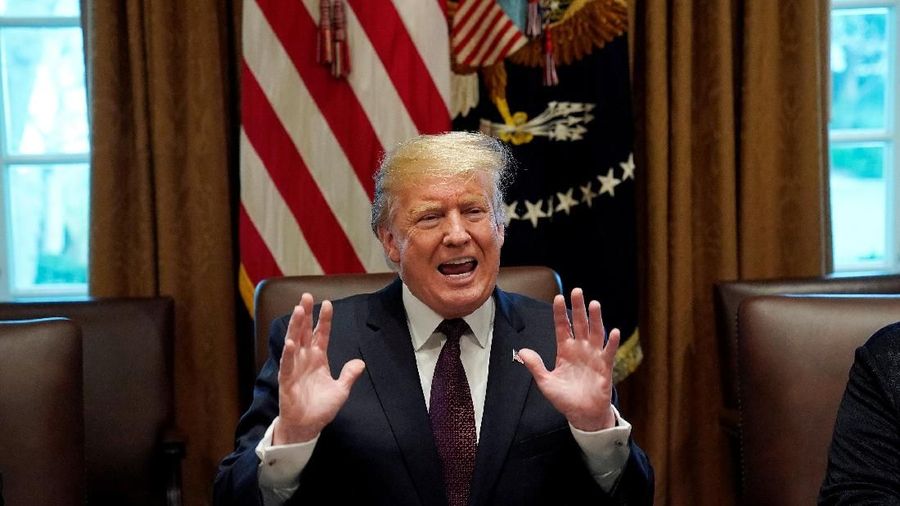 Presiden Amerika Serikat (AS) Donald Trump mengatakan penutupan pemerintah masih 