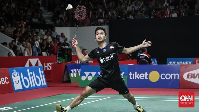 Anthony Ginting Gagal ke Semifinal Indonesia Masters 2019