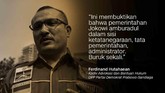Ferdinand Hutahaean, Kadiv Advokasi dan Bantuan Hukum DPP Partai Demokrat.