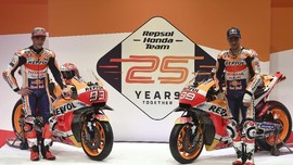 FOTO: Marquez-Lorenzo Resmi Diperkenalkan untuk MotoGP 2019