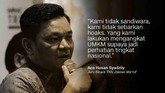 Juru Bicara TKN Jokowi-Ma'ruf, Ace Hasan Syadzily.