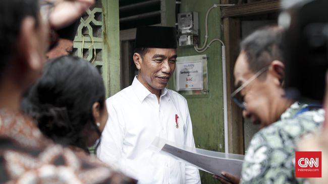 Jokowi soal Dolar AS di Bawah Rp14 Ribu: Alhamdulillah - CNN Indonesia