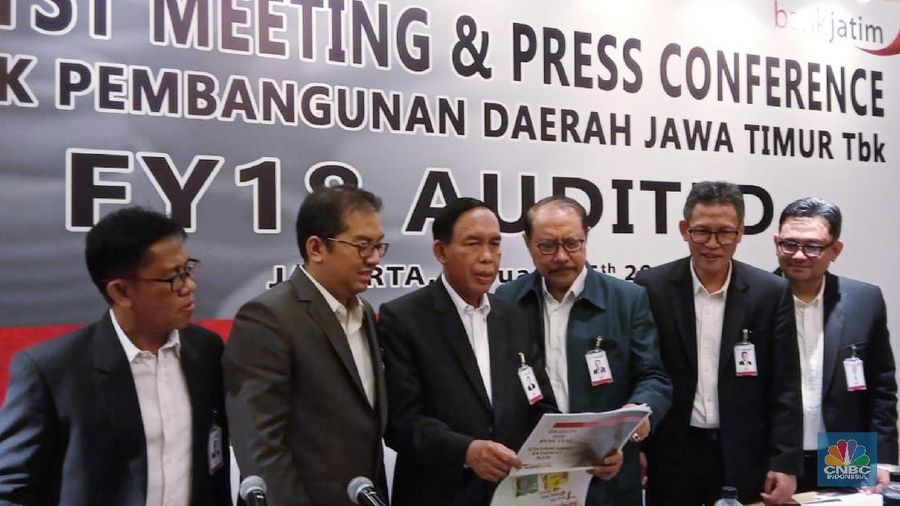 PT Bank Pembangunan Daerah Jawa Timur Tbk (BJTM) bakal menggandeng PT Taspen.