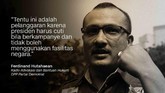 Kadiv Advokasi dan Bantuan Hukum DPP Partai Demokrat, Ferdinand Hutahaean.