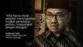 Direktur Materi Debat BPN Prabowo-Sandiaga, Sudirman Said.