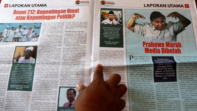 Polda Jatim Sita Ribuan Tabloid Indonesia Barokah