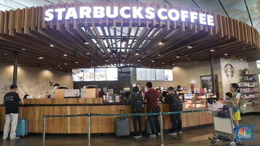Starbucks (CNBC Indonesia/ Andrean Kristianto)