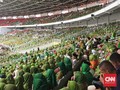 Harlah Muslimat NU, Bendera Parpol dan Santri Pemungut Sampah