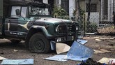 Pemerintah menduga serangan ini dilakukan oleh Abu Sayyaf, kelompok militan yang berbaiat kepada ISIS. (Armed Forces of the Philippines/Handout via Reuters)
