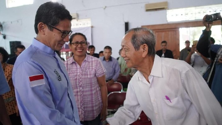 Bertemu Pemimpin Agama, Sandiaga Uno Janjikan Kesejahteraan