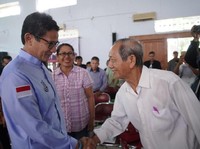 Bertemu Pemimpin Agama, Sandiaga Uno Janjikan Kesejahteraan