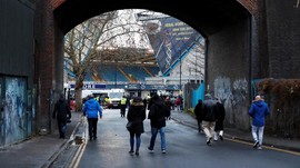 Luka Brutal Fan Everton Disayat Pisau Suporter Millwall