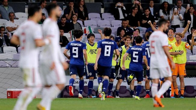 Menang 3-0 atas Iran, Jepang Melaju ke Final Piala Asia 2019