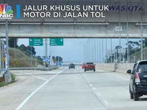 Bakal ada Jalur Khusus Motor di Jalan Tol?