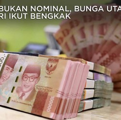 Bukan Nominal, Tapi Bunga Utang RI Membengkak