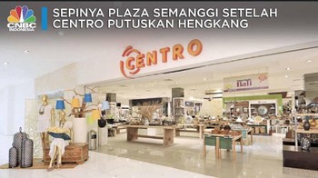 Centro Tutup, Plaza Semanggi Tak Seramai Dulu Lagi