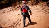 Jutaan ton lumpur akibat bendungan runtuh menerjang tanah pertanian di dekat kota Brumaldinho. (REUTERS/Adriano Machado)