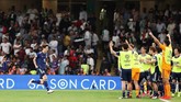 Yuya Osako telah mencetak empat gol untuk Jepang di Piala Asia 2019. (REUTERS/Suhaib Salem)