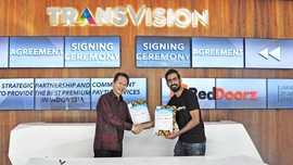 Kolaborasi Transvision dan RedDoorz untuk Layanan Premium