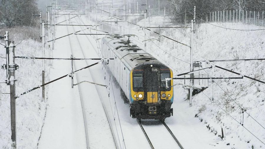 Met Office mengeluarkan peringatan terkait salju dan es yang mencakup sebagian besar Inggris pada hari Rabu (30/1/2019).
